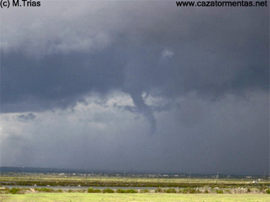 Imagen del tornado.