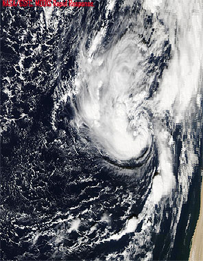 Imagen de alta resolución del satélite TERRA y sensor MODIS, 01.02.10