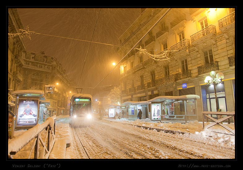 Tranvía de Grenoble, 1 de diciembre de 2010.
