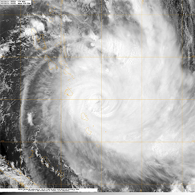 Imagen de alta resolución escalada a 380x380 píxeles de ATU, tomada por el satélite AQUA (sensor MODIS), 21.02.11