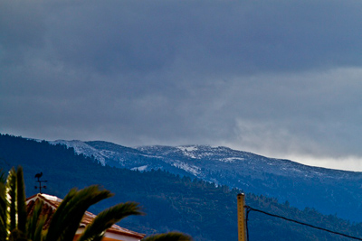 Nieve en La Orotrava