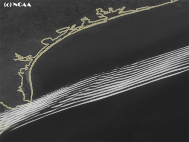 Imagen captada por el satélite GOES-13, 27.04.11. Crédito: NOAA.