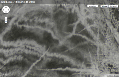 Imagen visible de un sector próximo a Galicia, 20.12.11, 14:45 UTC