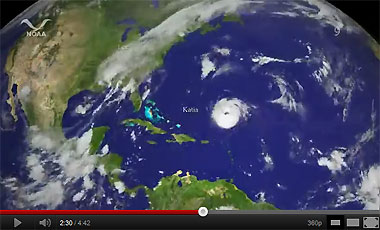 La temporada de huracanes atlánticos de 2011, en 4.5 minutos