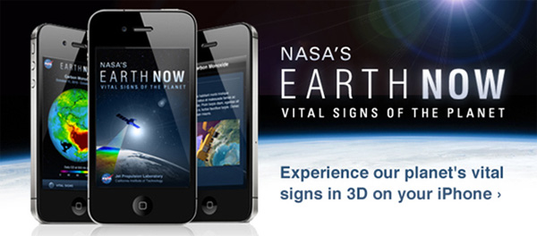 Earth-Now, una nueva aplicación de la NASA para Iphone