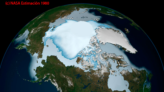 La NASA constata una alarmante disminución del hielo perenne del Ártico