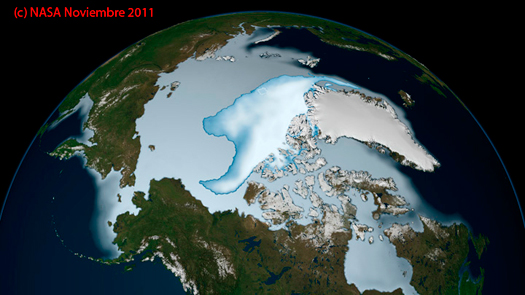 La NASA constata una alarmante disminución del hielo perenne del Ártico