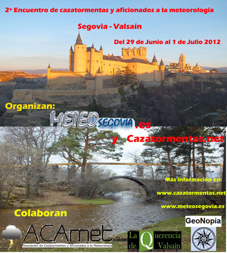 II Encuentro de Cazatormentas y Aficionados a la Meteorología, Ciudad de Segovia