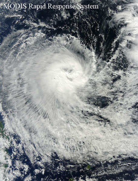 Tormenta tropical KUENA, satélite TERRA (sensor MODIS), 06.06.12, 06:20 UTC.