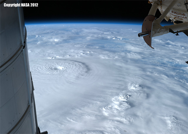 Imagen visible de BOPHA, desde la Estación Espacial Internacional, 02.12.12.