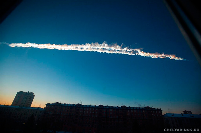 Un meteorito impacta en la región de los Urales, Rusia