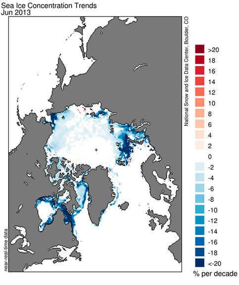 El hielo del Ártico se funde a un ritmo tres veces más alto que el de la Antártida