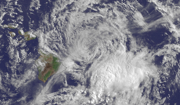 La tormenta tropical Flossie pone alerta a Hawai