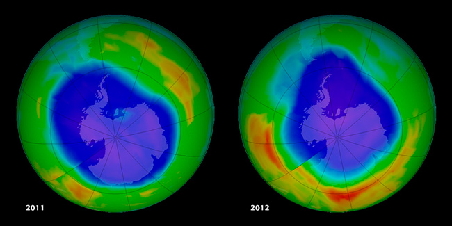 ¿Desciende realmente el agujero de la capa de ozono?