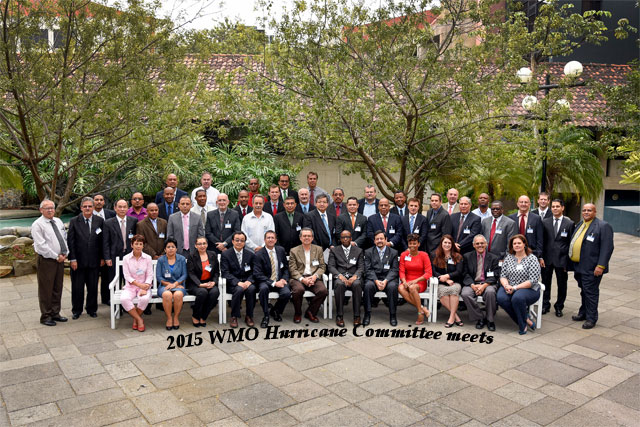 Convención de la Comisión de Huracanes de la Organización Meteorológica Mundial, 2015.