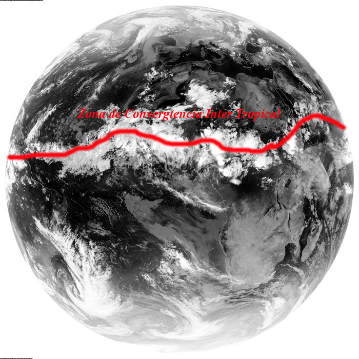 Imagen infrarroja del 15 de julio 2015, 00 UTC. Crédito: NERC/Dundee Satellite Receiving Station.