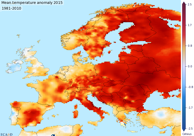 anomalias europa temperatura 2015