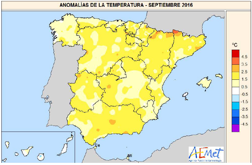 anomalia-temperatura-espana-septiembre-2016