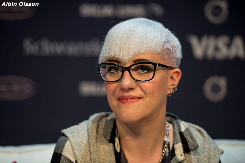 Nina Kraljic, representante de Croacia en el Festival de Eurovisión 2016, con el tema Lighthouse.